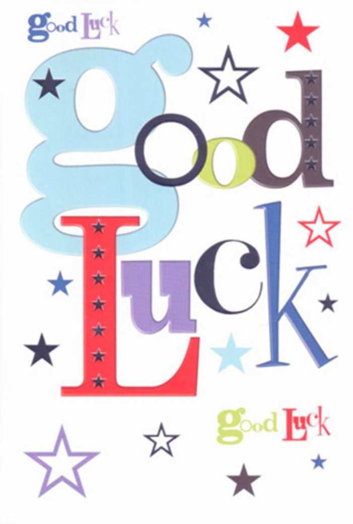 Echoing the energy and warmth of life around the Blackheath clock tower, this good luck card is a visual boost for anyone with a dream. Each letter is artistically shaped and vividly colored: soft blue adds a touch of calm confidence, fiery red and deep green hint at determination and growth, while regal purple introduces a sense of ceremony. The words float among twinkling stars-midnight blue, blush lilac, zingy lime, and muted jade-creating a celestial aura that uplifts and inspires. The untouched white background allows the colors to shine rarely, echoing the open spaces of Blackheath Common. A tactile pleasure, the card's slick surface suggests quality and care, while its joyful message feels as if whispered by friends gathered at a local café or market stall. Whenever a resident steps forward into an uncertain but hopeful future, this card offers more than wishes-it gives tangible support, crafted with the heart and artistry familiar to those who walk Blackheath's leafy lanes.